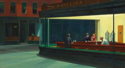 Edward Hopper - Nighthawks밤을 지새우는 사람들.jpg